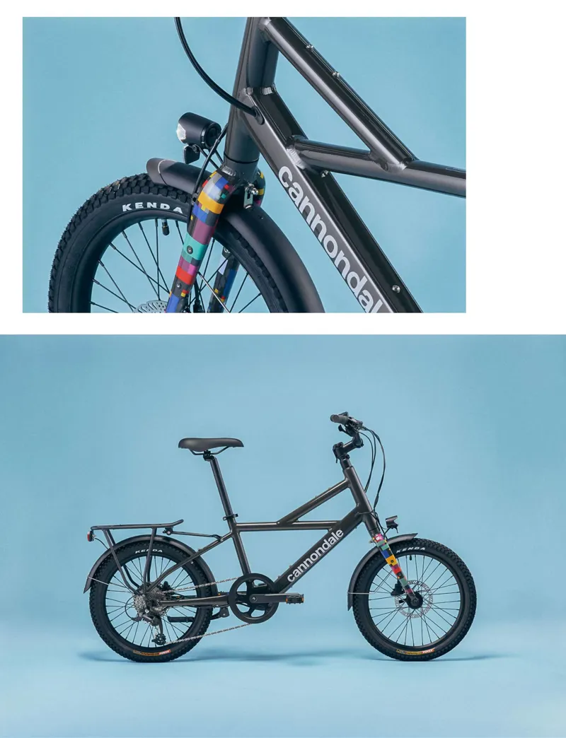 2024 Cannondale Compact Neo Electric Hybrid Bike - Smoke Black-4